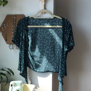 Brandy Melville wrap top